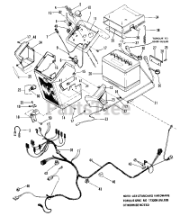 AGCO 720 (1690231) - AGCO Garden Tractor, 19.5hp
