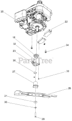 Ariens 911181 (LMSP) - Ariens Razor 21" Self-Propelled Walk-Behind Mower (SN: 000101 - 020742)