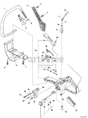 Echo QV-670 - Echo QuikVent Chainsaw (SN: 03001001 - 03999999)