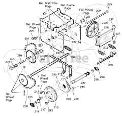 Craftsman 536.888110 - Craftsman 30" Snow Thrower (2004) (Sears)