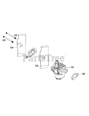 Troy-Bilt 1X65RU - Troy-Bilt Engine 1X65RU Carburetor