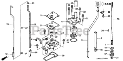 Honda BFP9.9 D5 LHA (BABJ) - Honda Outboard Engine, Made in Japan (SN: BABJ-1400001 - BABJ-1499999) WATER PUMP + VERTICAL SHAFT (L,S SIZE)