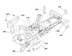 Snapper 1695818 - Snapper 46" Mower Deck French Guarding Group - EHOC
