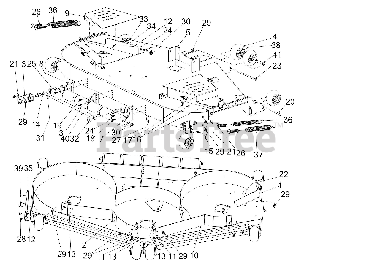 Cub Cadet PRO Z 900 KW 972L (53RIHMTY050) Cub Cadet 72" Pro Z Series