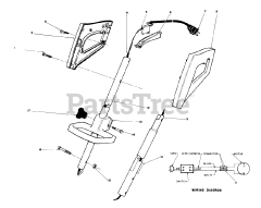 Toro 51440 C (1410) - Toro String Trimmer, Electric (SN: 008000001 - 008999999) (1988)