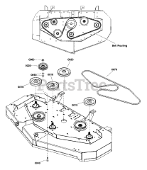 Simplicity 1696782-02 - Simplicity 52" Mower Deck