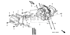 Honda GX160 K1 LX2/A (GC02) - Honda Engine, Made in Japan (SN: GC02-8670001 - GC02-9099999) CYLINDER HEAD