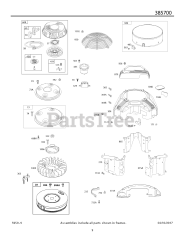 Briggs & Stratton 385777-0124-G1 - Briggs & Stratton Vertical Engine