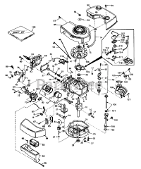 Toro 16297 - Toro Walk-Behind Mower (SN: 000000001 - 000999999) (1980) Engine Tecumseh Model No. Tnt 100-10071c