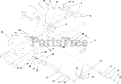 Toro 72212 (430) - Toro Garden Tractor (SN: 260000001 - 260999999) (2006)