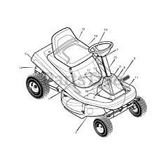 Murray 309006x00A - Murray 30" Rear-Engine Riding Mower (2006)