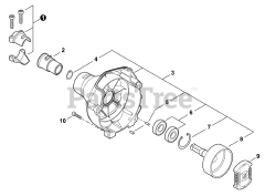 Echo PPF-225 - Echo Pole Saw (SN: E05613001001 - E05613999999) Fan Case