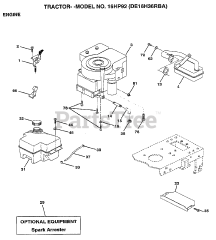 Electrolux/AYP DE 16H36RB A - Electrolux/AYP Lawn Tractor