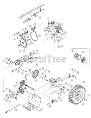 Craftsman 247.883550 (31AS6BCE799) - Craftsman Snow Thrower (2005-2) (Sears)