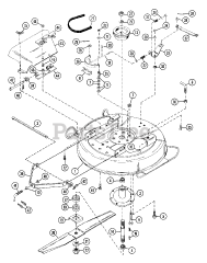 Ariens 935002 (YT 1032) - Ariens Sierra 32" Yard Tractor, 10hp Tecumseh, Gear (SN: 000101 & Above)