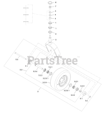 Exmark LZX740EKC526W0 - Exmark 52" Lazer Z X-Series Zero-Turn Mower, Kohler ECV740 (SN: 402082300 - 404314158) (2018)