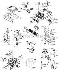Craftsman 143.965008 - Craftsman Engine, Made by Tecumseh Engine Parts List #2