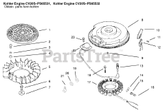 Toro 72115 (270-H) - Toro Lawn & Garden Tractor (SN: 099000001 - 099999999) (1999) Ignition / Electrical