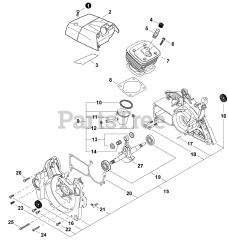 Shindaiwa 591 - Shindaiwa Chainsaw (SN: C98813001001 - C98813999999)