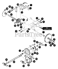 Echo ST-1033 E - Echo Snow Thrower Disc Assembly, Drive Gear, Drive Shaft