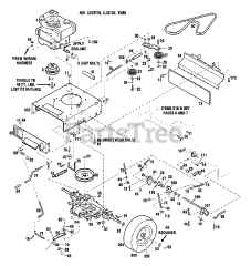 Troy-Bilt 34342 - Troy-Bilt 33" Wide-Cut Walk-Behind Mower (SN: 343420100101 - 343421299999)