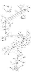 Ariens 734017 - Ariens 48" Dethatcher Attachment