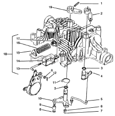 Toro 72042 (264-6) - Toro Yard Tractor (SN: 069000001 - 069999999) (1996) Brake Interlock