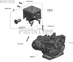 Kohler CH395-0108 - Kohler Command PRO Engine, Basic Version, 9.5hp, 7.1kW Exhaust