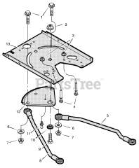 Murray 461007x92A - Murray 46" Garden Tractor (2001) Sector Gear