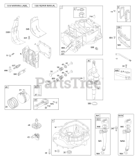Briggs & Stratton 126M02-0930-B1 - Briggs & Stratton Vertical Engine