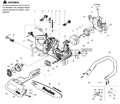 Poulan BH 2160 - Poulan Chainsaw (Original) Starter