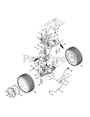 Murray 13B326JC758 - Murray Lawn Tractor (2014) Drive System