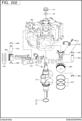 Subaru Robin EH650VC0040 (EH65) - Subaru Robin Engine 200 Crankshaft