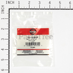 Murray 11035 Tapered Axle Bolt, Lh 5/16-24 X 1.625 - image 2