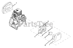 Ryobi RY 70103 - Ryobi String Trimmer Air Box Assembly