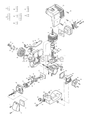McCulloch MAC 325 BP (41AR320G077) - McCulloch Blower Powerhead Assembly