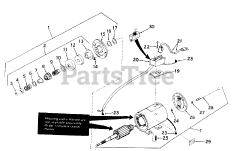 Tecumseh ES-32901 - Tecumseh Starter