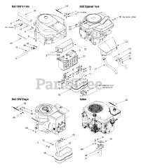 Huskee 13AZ608H131 - Huskee Lawn Tractor (2004) (Tractor Supply)
