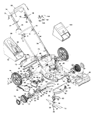 Yard Machines 12A-568Q118 - Yard Machines Walk-Behind Mower (2002) (Sam's Club)