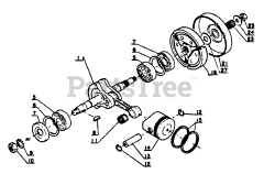 Echo CS-302 - Echo Chainsaw Clutch