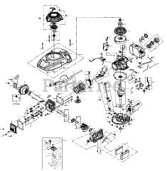 MTD 1X65TU - MTD 159cc Engine