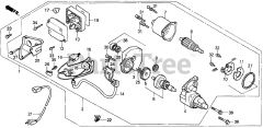 Honda HS80 K1 TAS (SA1) - Honda Snow Blower, Made in Japan (SN: SA1-1100001 - SA1-9999999)