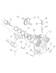 Brands GT 2542 (14A-2D2G710) - Cub Cadet 42" Garden Tractor (2008 & Before)