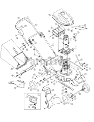 Craftsman 247.370480 (18A-188-799) - Craftsman Walk-Behind Mower, Electric (2008) (Sears)