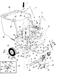 MTD 24687C - MTD Walk-Behind Blower Vacuum (1986)
