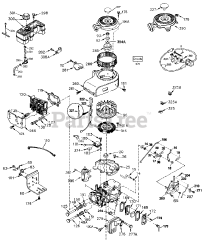 Tecumseh TVM220-157212E - Tecumseh Engine Engine Parts List #1