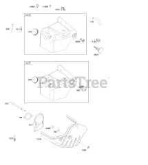 Briggs & Stratton 20M313-0100-E1 - Briggs & Stratton Horizontal Engine Blower Housing/Shrouds