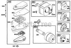 Briggs & Stratton 255707-0133-01 - Briggs & Stratton Vertical Engine