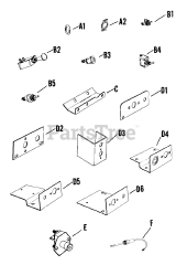 Kohler K241-46284 - Kohler K-Series Engine, Basic Version, 10hp, 7.5kW Instrument Panel TP-404-C
