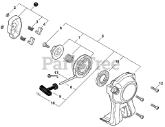 Echo SRM-225 - Echo String Trimmer (SN: S89413001001 - S89413999999) Starter